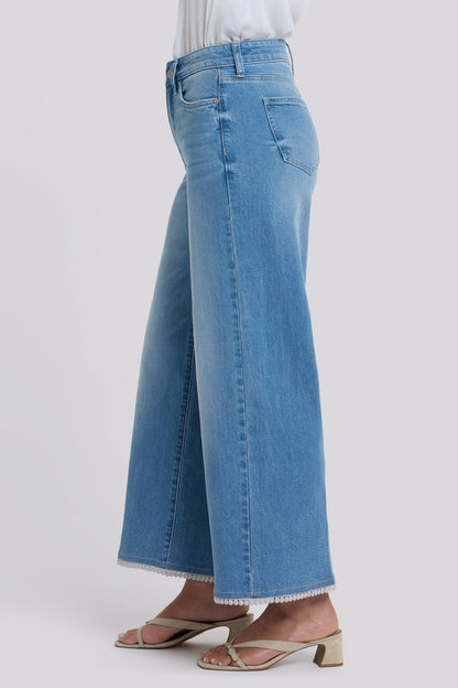 Brodi Wide Leg Ankle Jeans - Vista Lakes