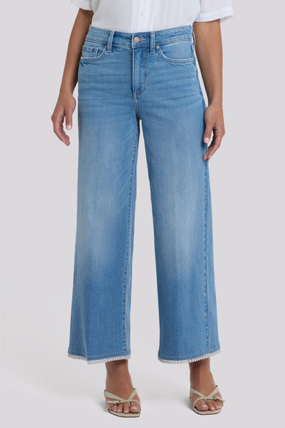 Brodi Wide Leg Ankle Jeans - Vista Lakes