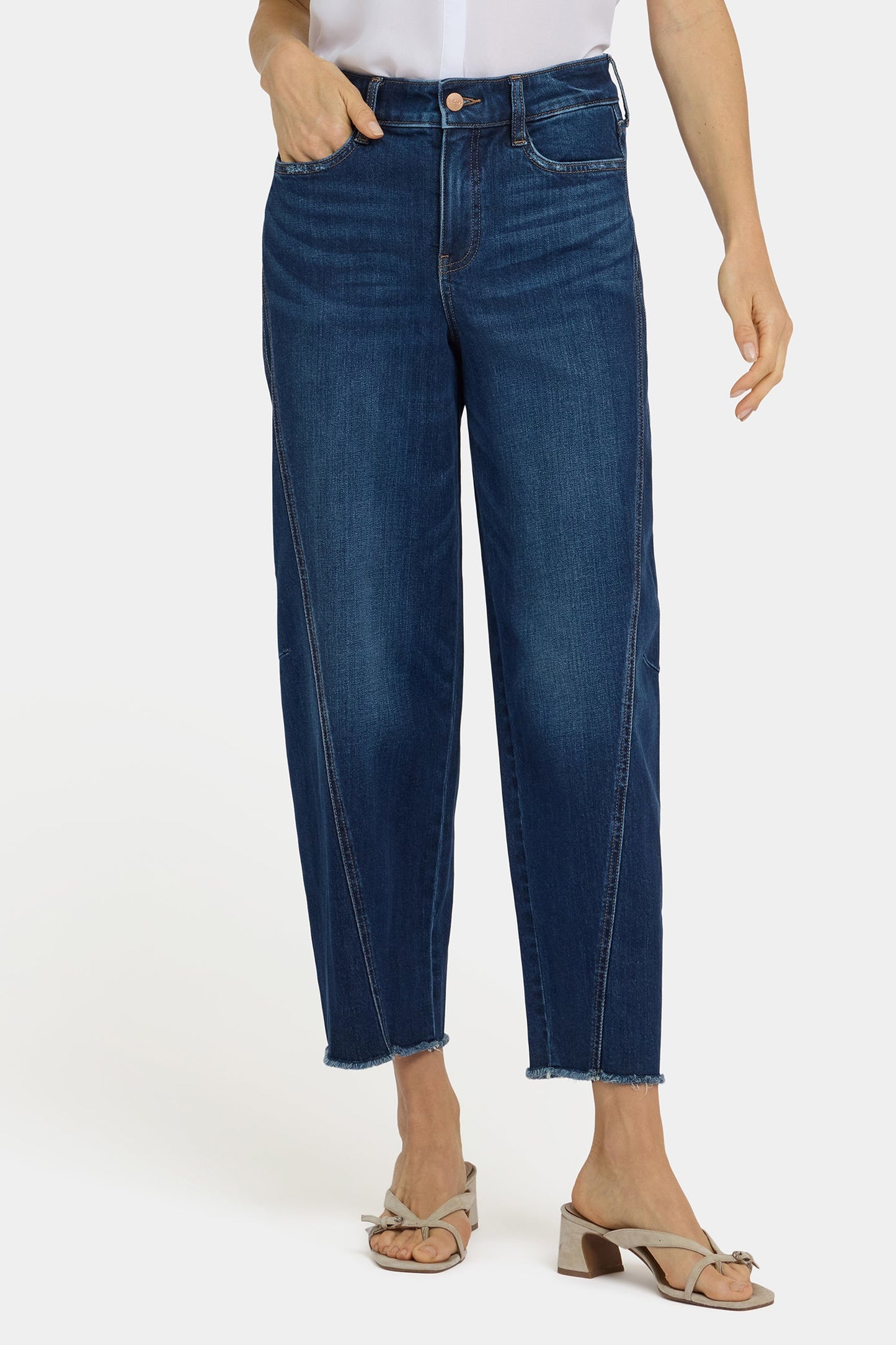 Alyssa Relaxed Crop Jeans - Sunset Villa