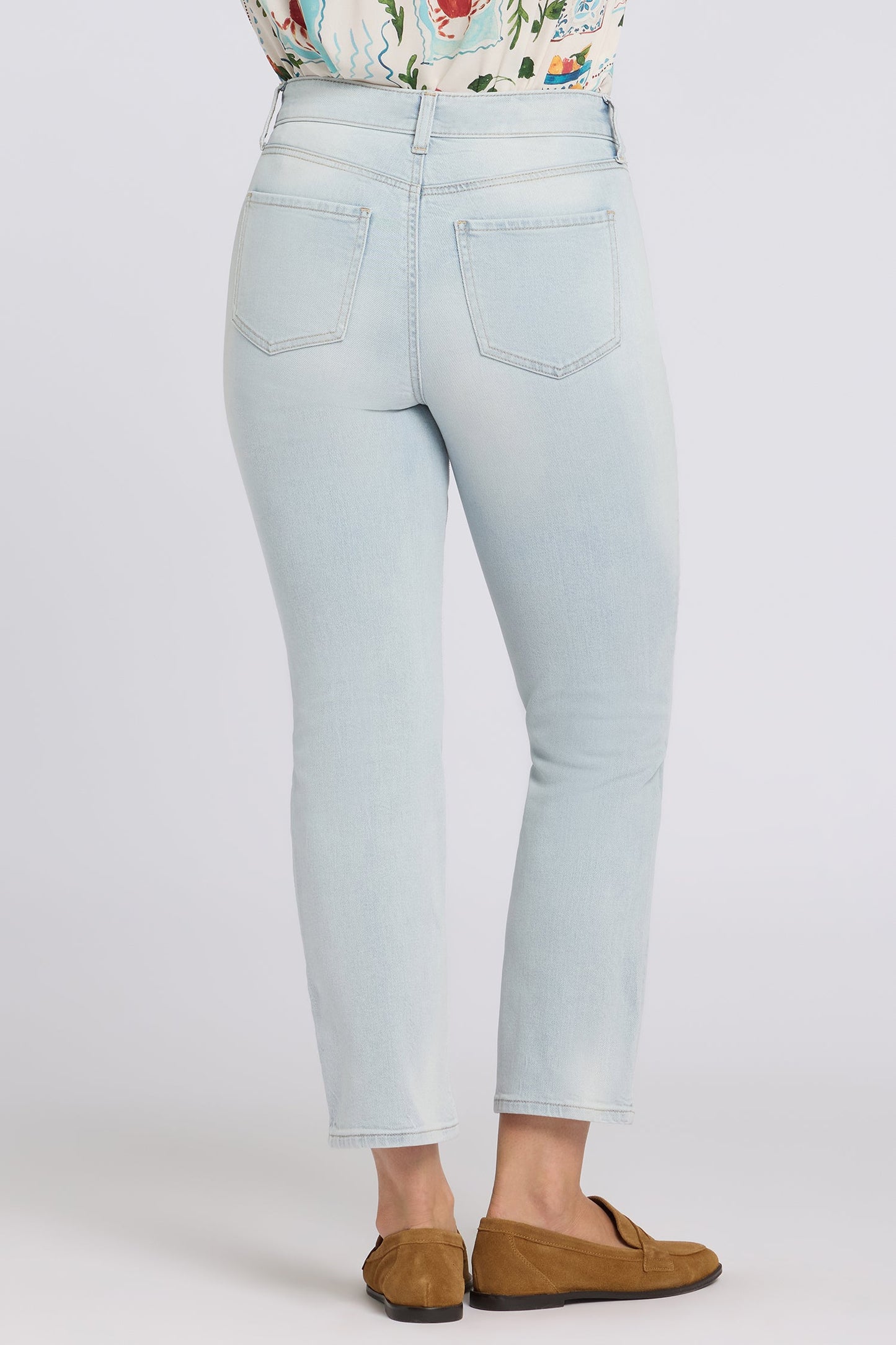 Marilyn Straight Ankle Jeans - Desert Shoreline