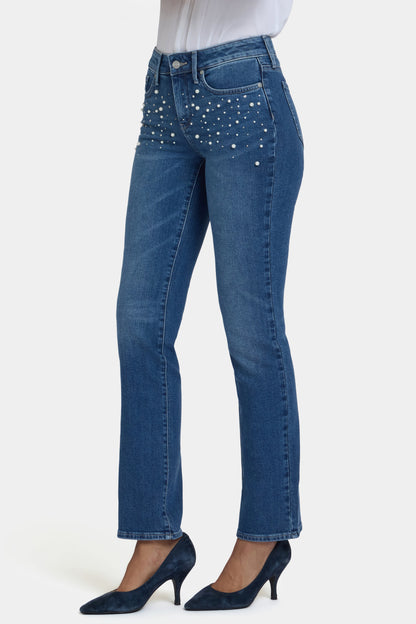 Marilyn Straight Jeans - Lake Notre-Dame
