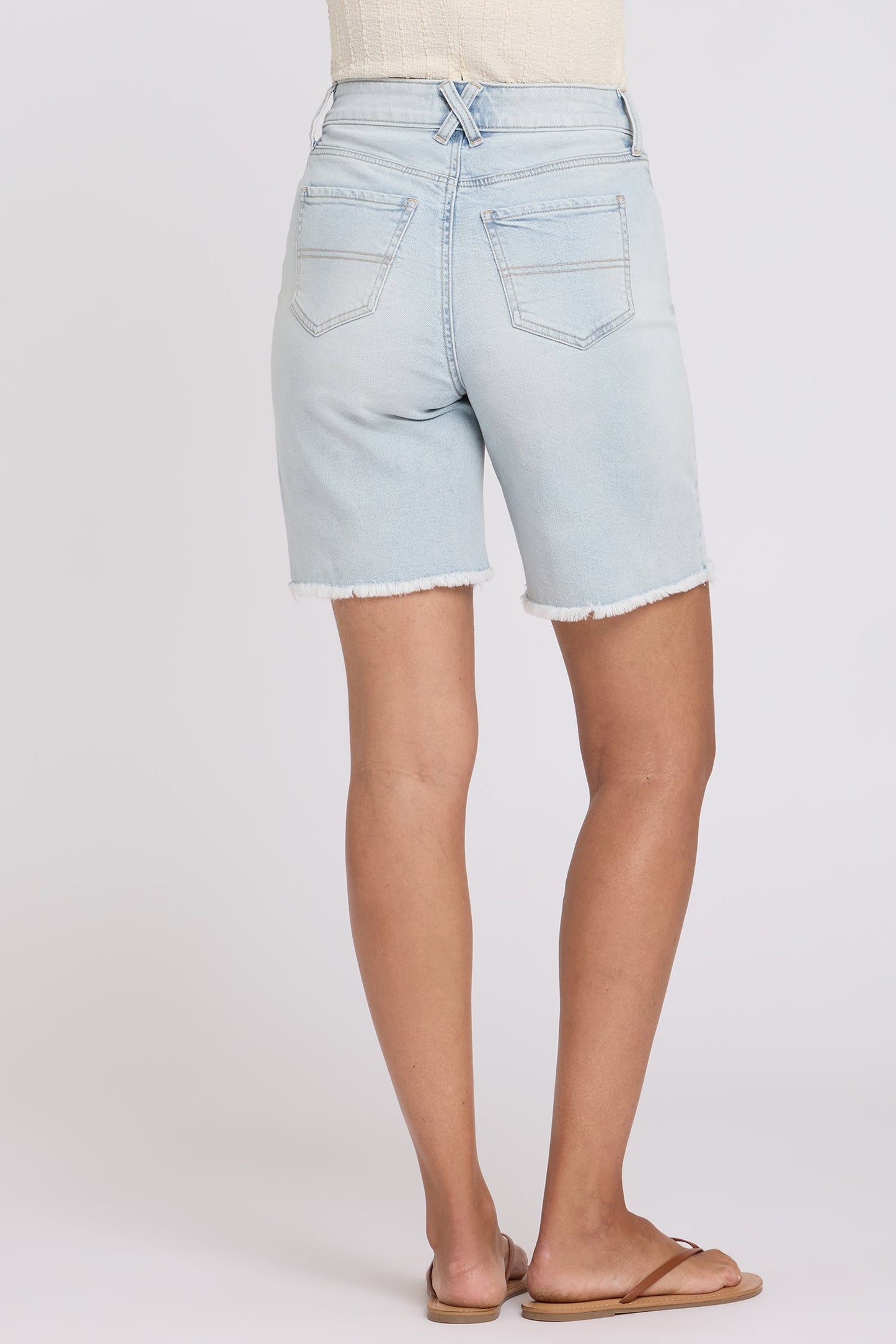 Erin Relaxed Denim Shorts - Desert Shoreline