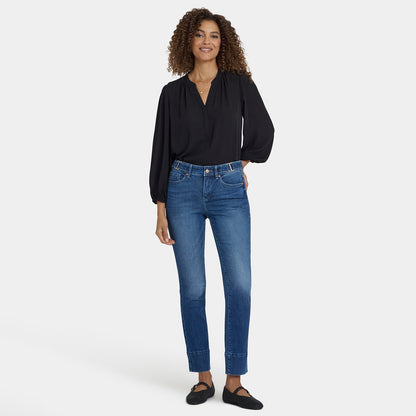 Sheri Slim Jeans - Cool Marine