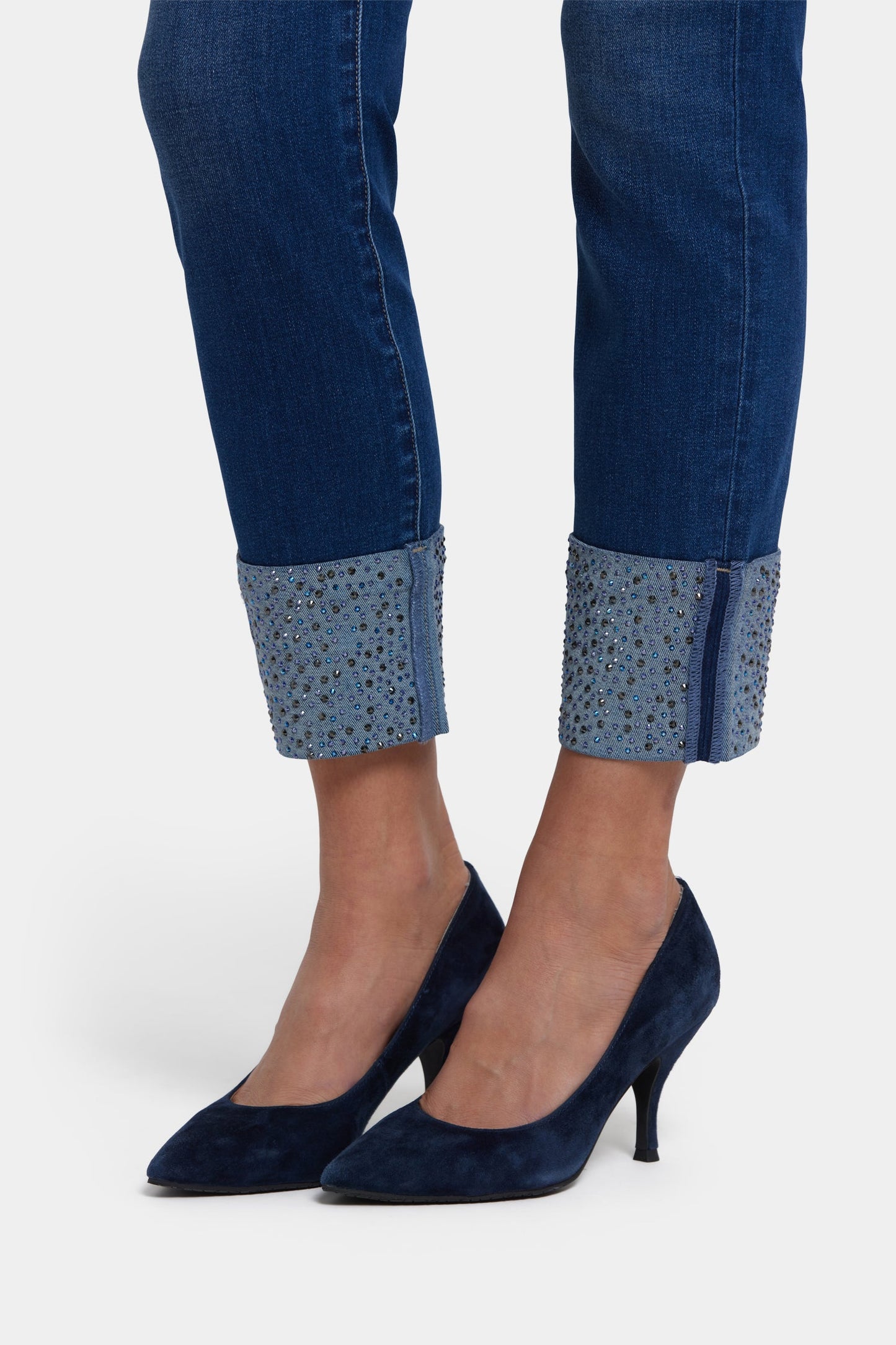 Sheri Slim Ankle Jeans - Vintage Lapis