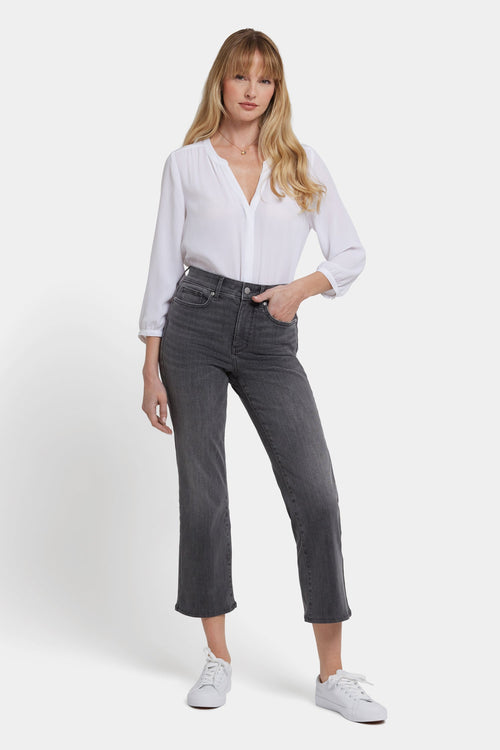 Marilyn Straight Ankle Jeans - Chateau Shadow