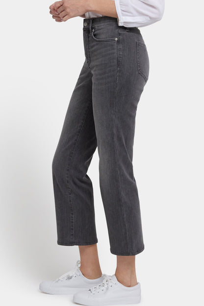 Marilyn Straight Ankle Jeans - Chateau Shadow