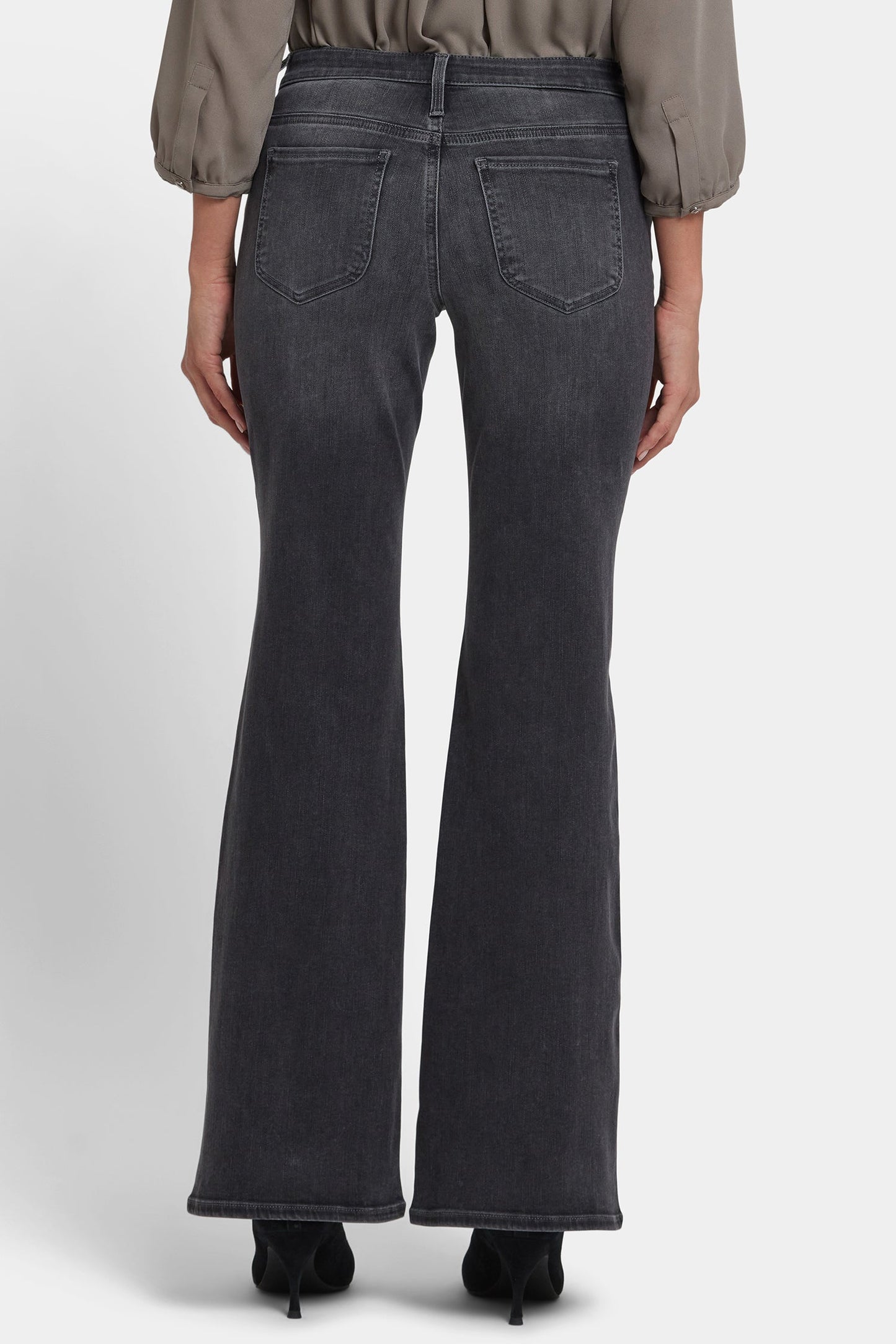 Ava Flared Jeans - Gloomy Marais