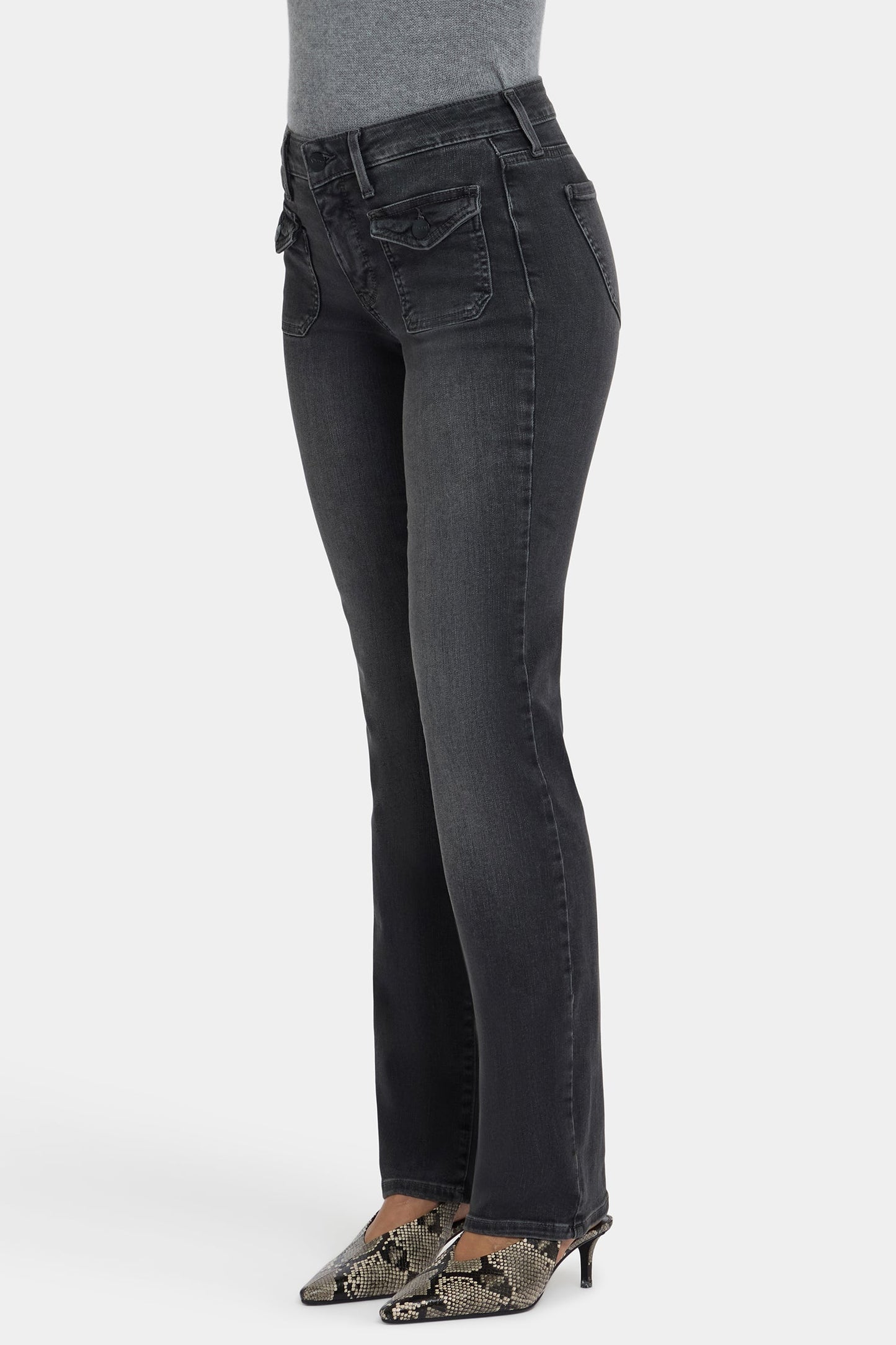Marilyn Straight Jeans - Gloomy Marais