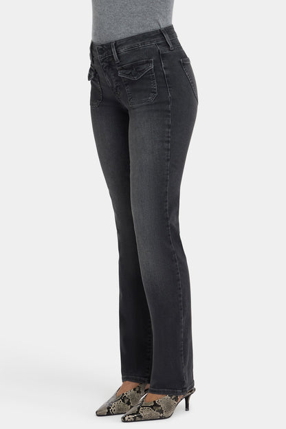 Marilyn Straight Jeans - Gloomy Marais