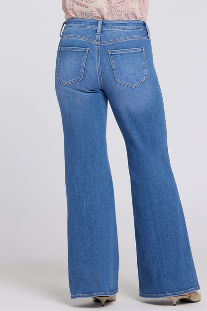 Mia Palazzo Jeans In Tall - Blue Paradise