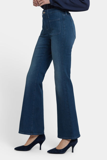 Ava Flared Jeans - Hugo Rain