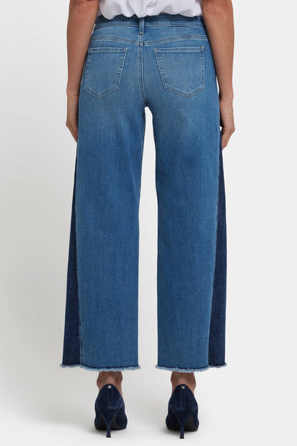Teresa Wide Leg Jeans - Avenue Blue