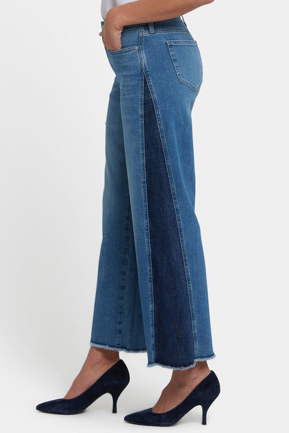 Teresa Wide Leg Jeans - Avenue Blue