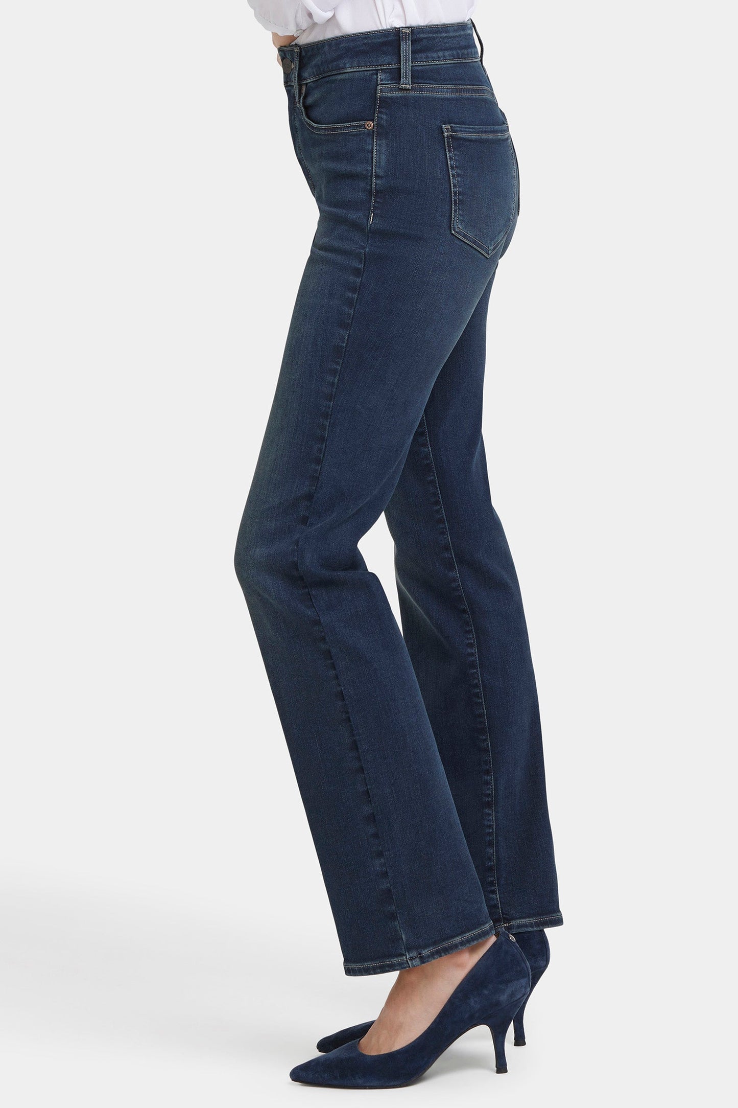 Marilyn Straight Jeans In Long Inseam - Presley