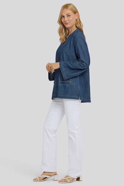 Denim Tunic - Medium Indigo
