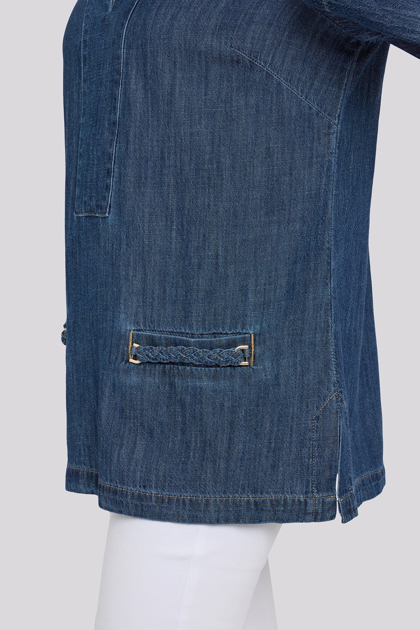 Denim Tunic - Medium Indigo
