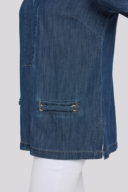 Denim Tunic - Medium Indigo