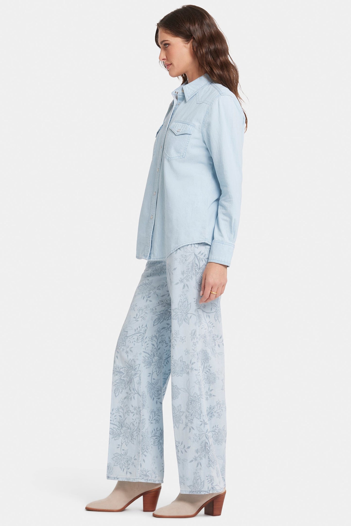 Classic Denim Shirt - Icy Lagoon