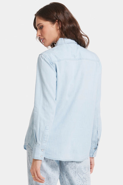 Classic Denim Shirt - Icy Lagoon