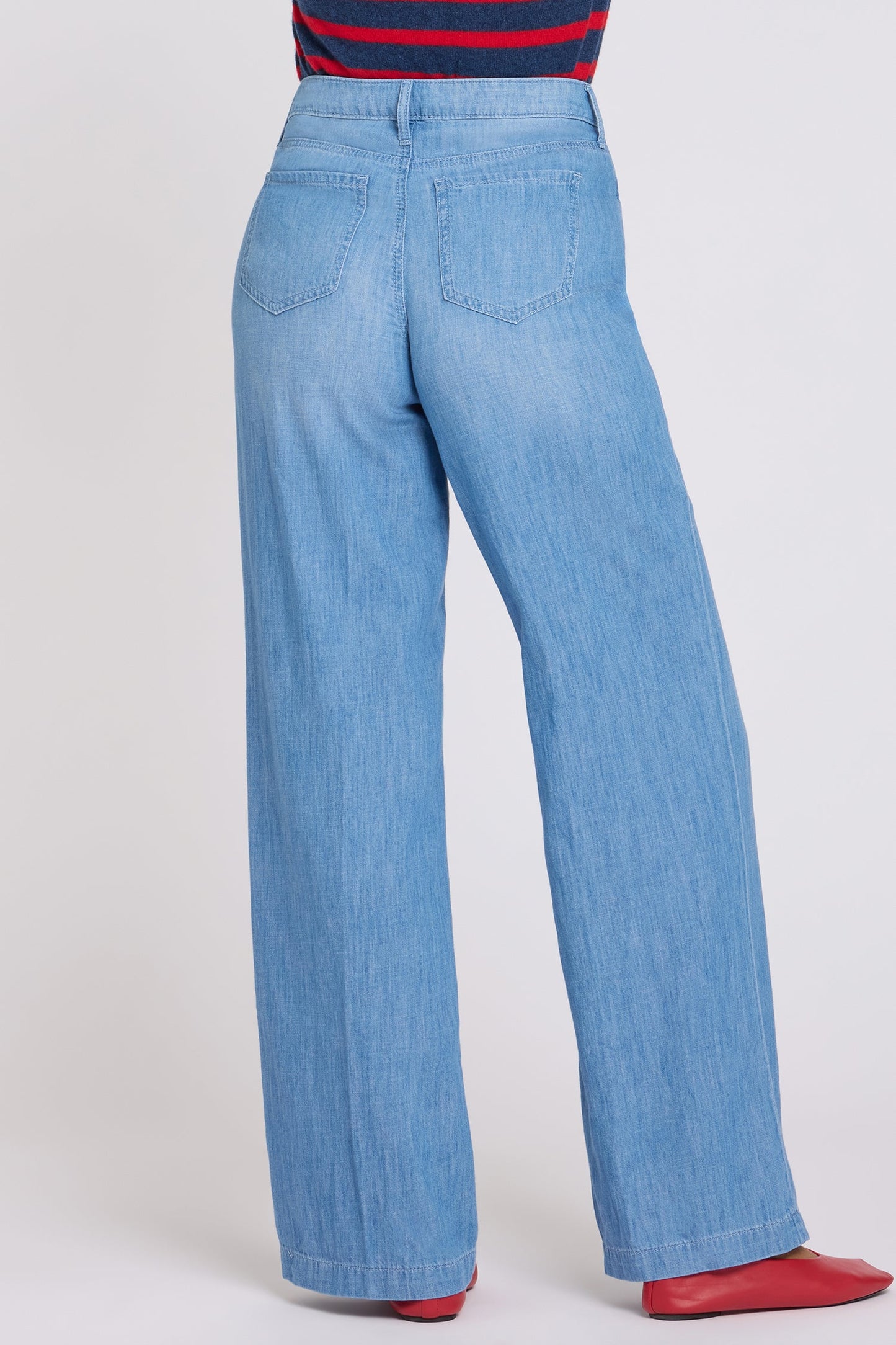 Teresa Wide Leg Jeans - Riviera Sky