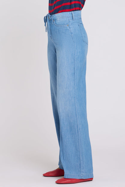 Teresa Wide Leg Jeans - Riviera Sky