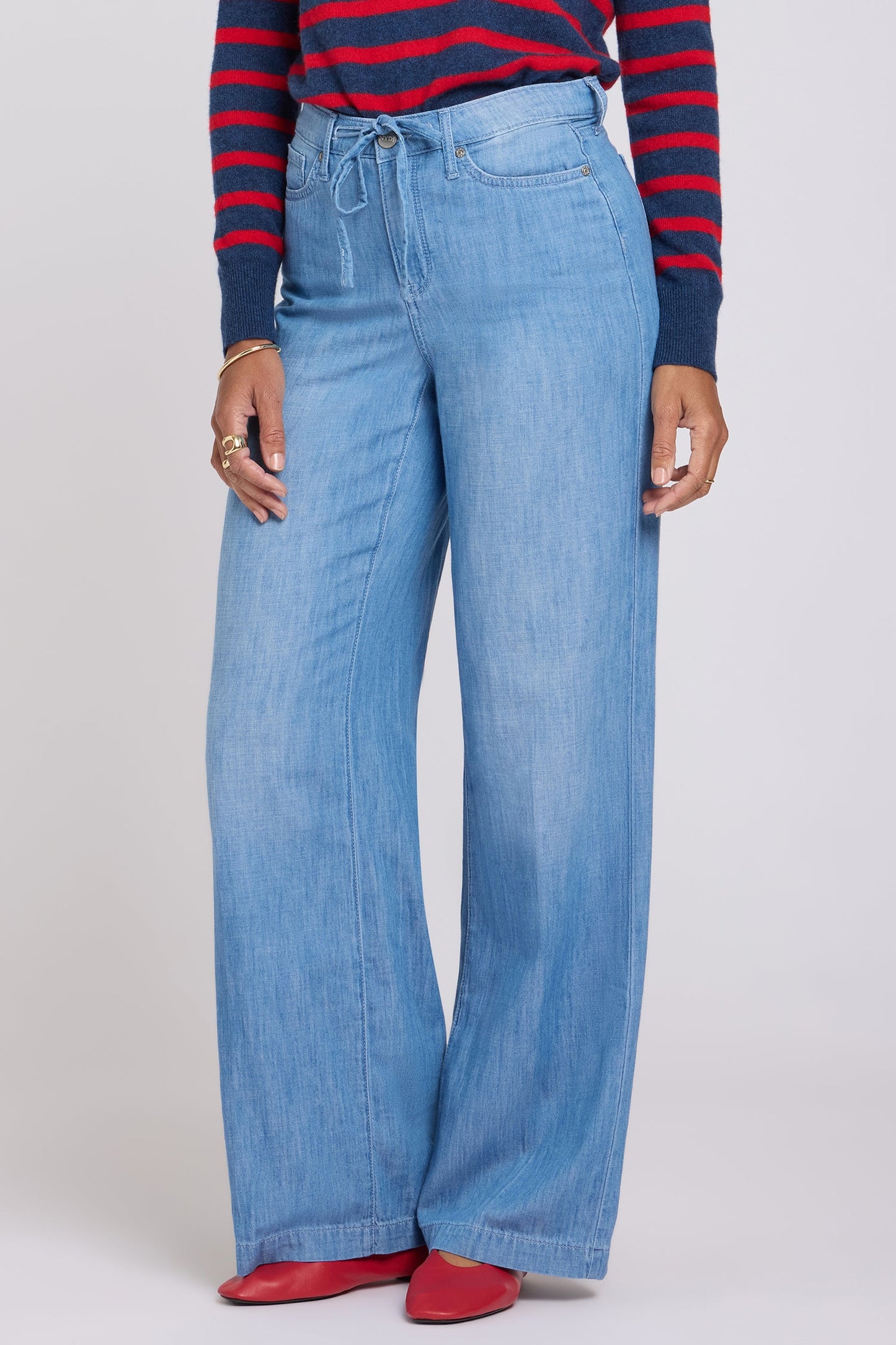 Teresa Wide Leg Jeans - Riviera Sky