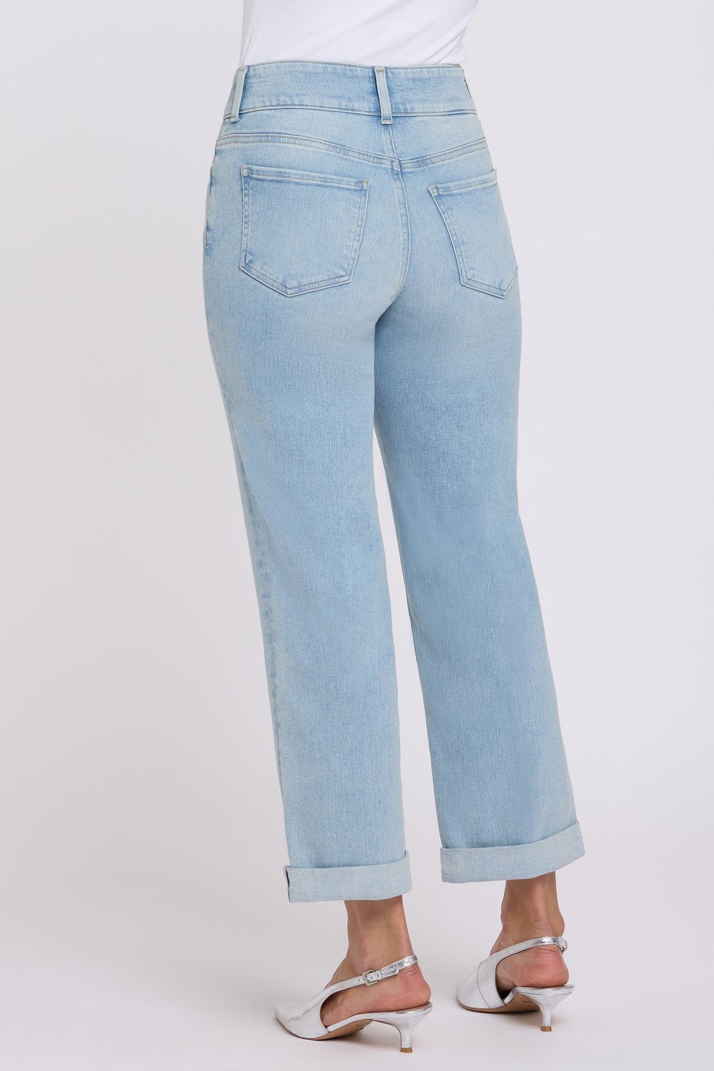 Bailey Relaxed Straight Crop Jeans - Keys View