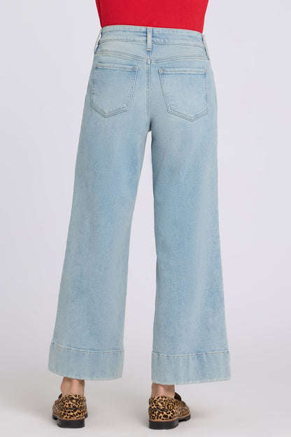Teresa Wide Leg Ankle Jeans - Keys View