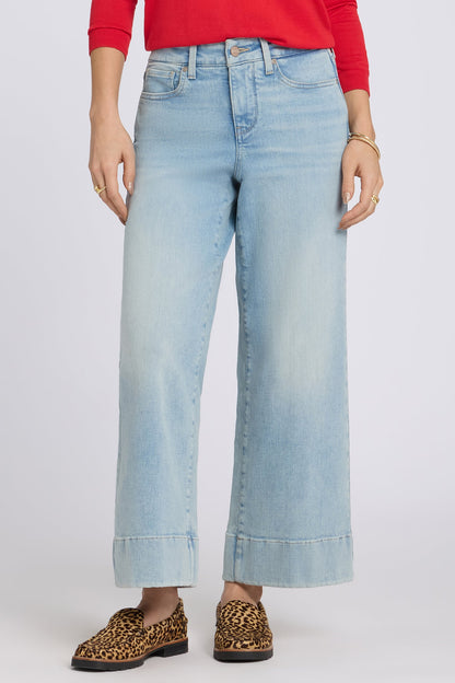 Teresa Wide Leg Ankle Jeans - Keys View