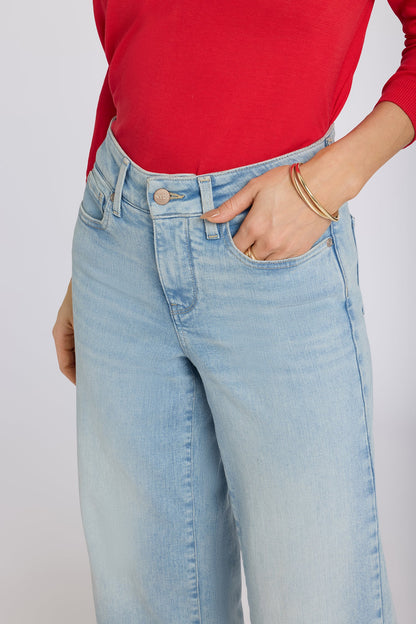 Teresa Wide Leg Ankle Jeans - Keys View