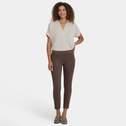 Basic Legging Pants - Coffee Bean