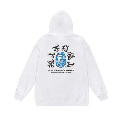 Bathing Ape Hoodie Fall/Winter Hooded Sweater