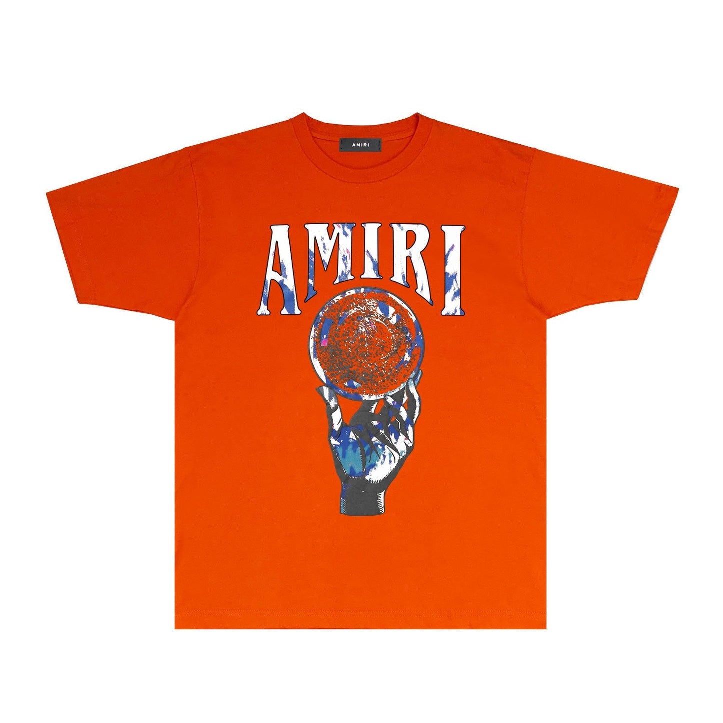 Amiri T-Shirt Personality Creative Printing Short Sleeve T-shirt Blouse