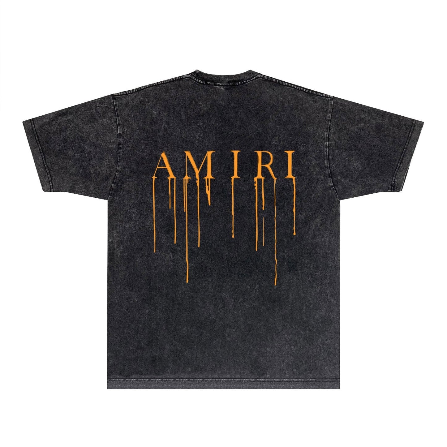 Amiri T-Shirt Distressed Retro Short Sleeve T-shirt