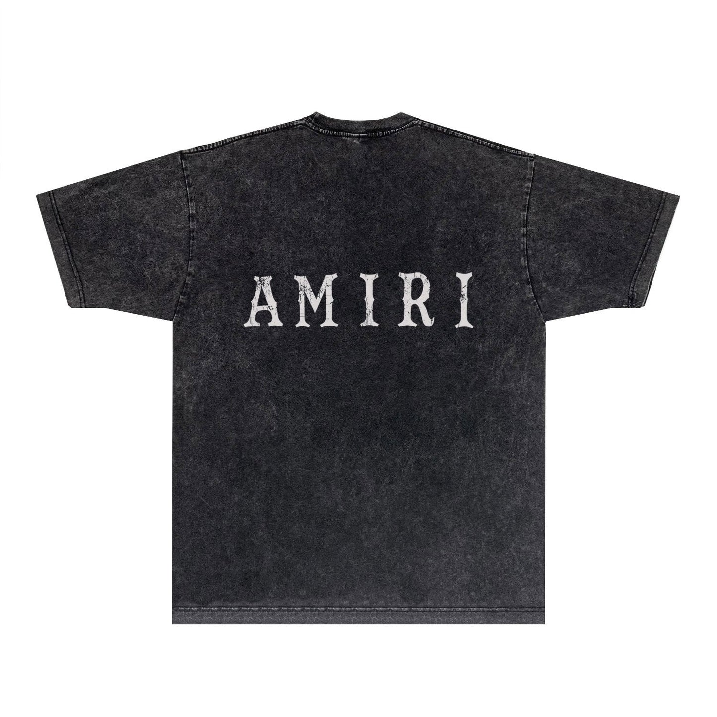 Amiri T-Shirt Vintage Distressed Short-Sleeved T-shirt