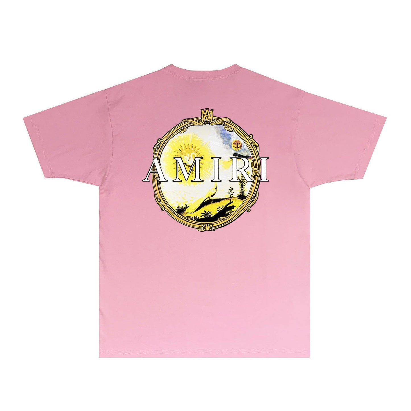 Amiri T Shirts Fashion Brand T Shirt Short Sleeve T-shirt Blouse