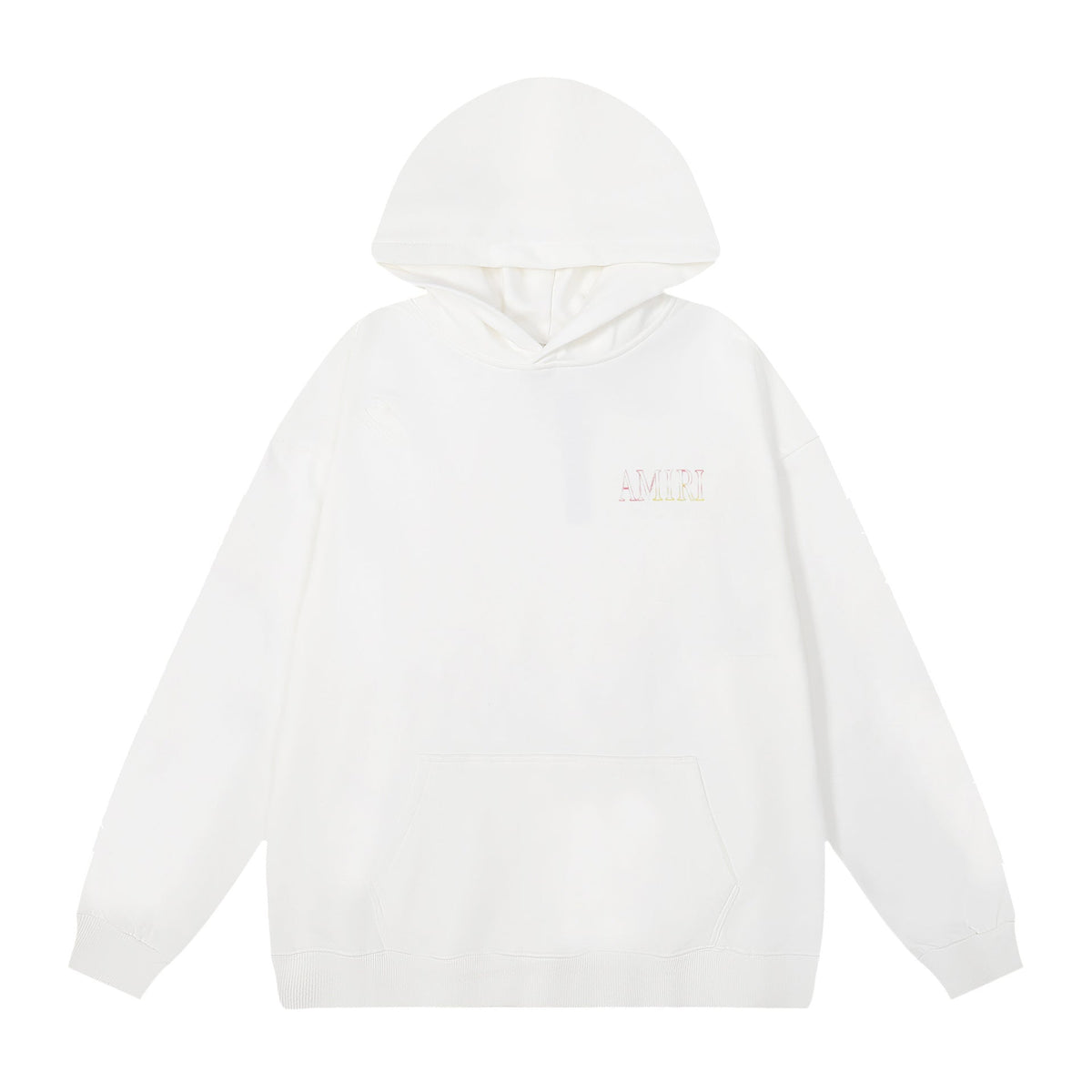 Amiri Hoodie AMI Colorful Pattern Letter Print Hooded Sweater for Men and Women
