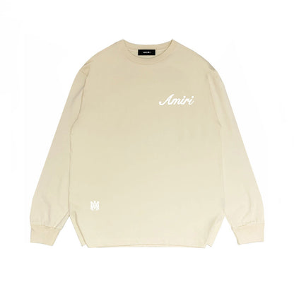 Amiri Long Sleeve Shirt Long Sleeve Long-Sleeved T-Shirt Blouse