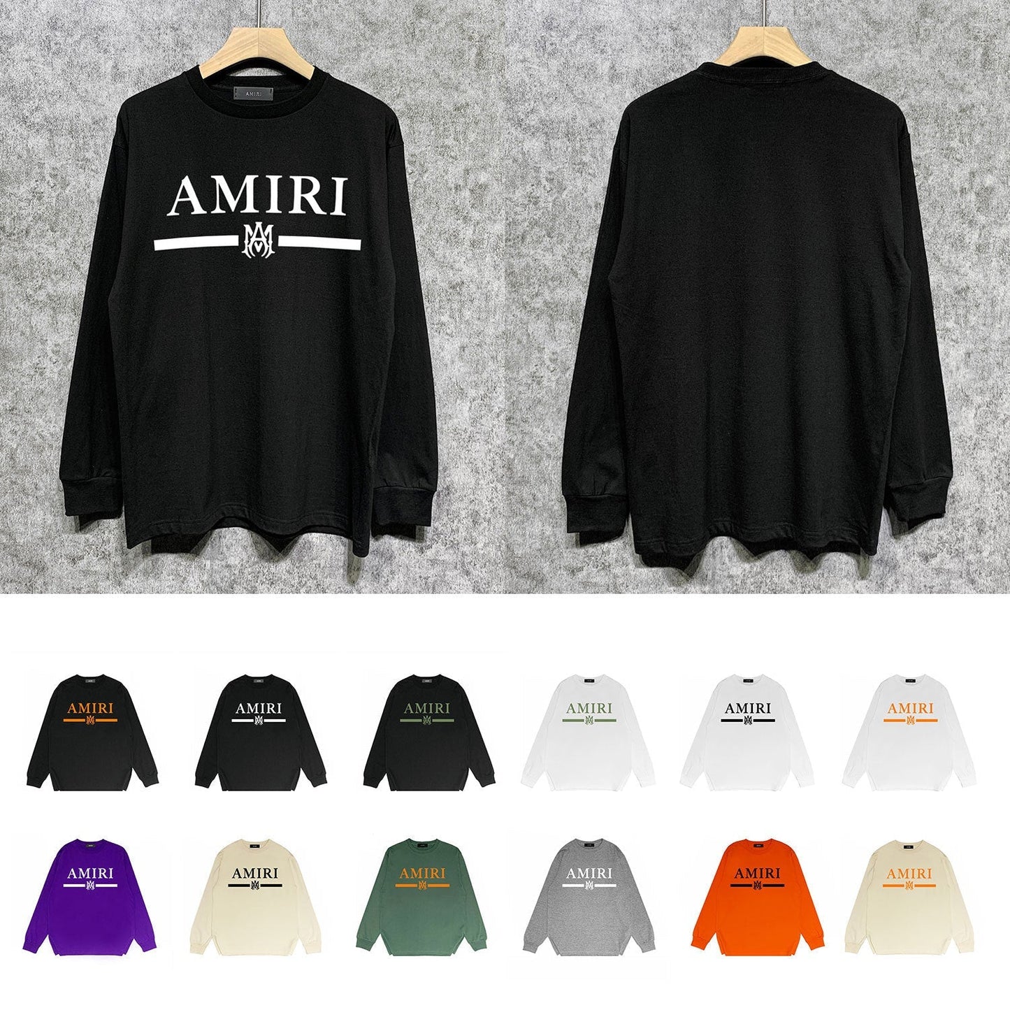Amiri Sweatshirt Long Sleee Shirts