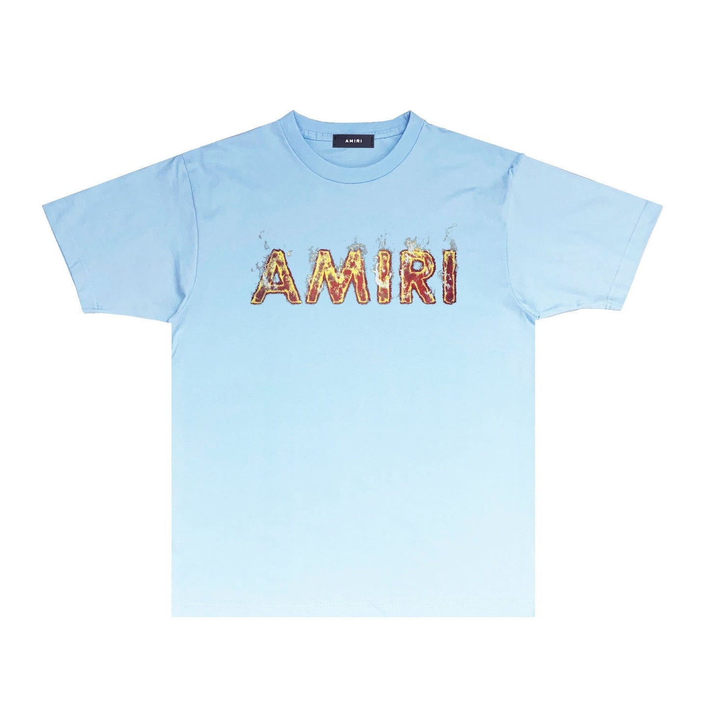 Amiri T Shirts Fashion Brand T Shirt Short Sleeve T-shirt Blouse