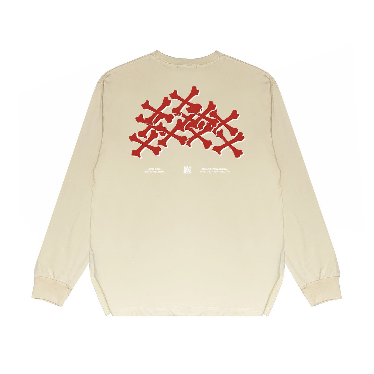 Amiri Long Sleeve Shirt Long Sleeve Long-Sleeved T-shirt Blouse