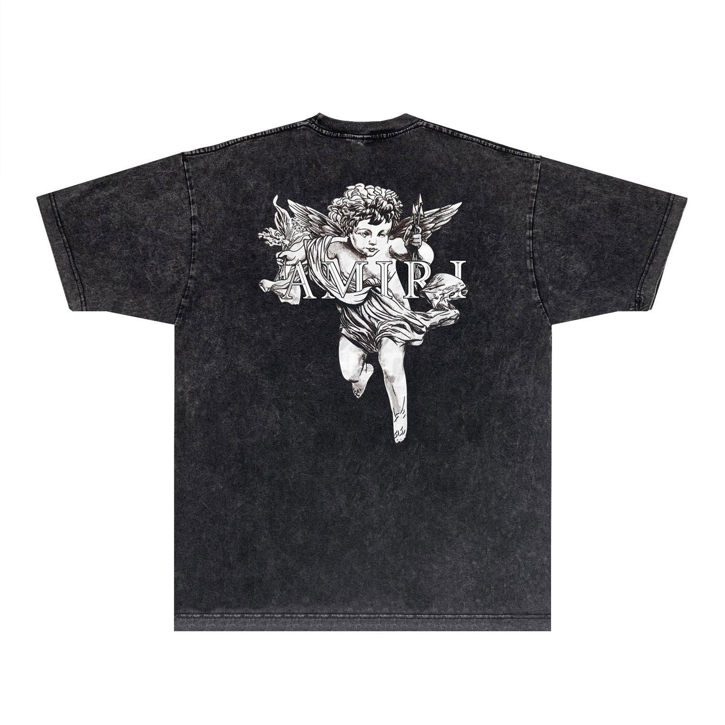 Amiri T-Shirt Distressed Retro Short Sleeve T-shirt
