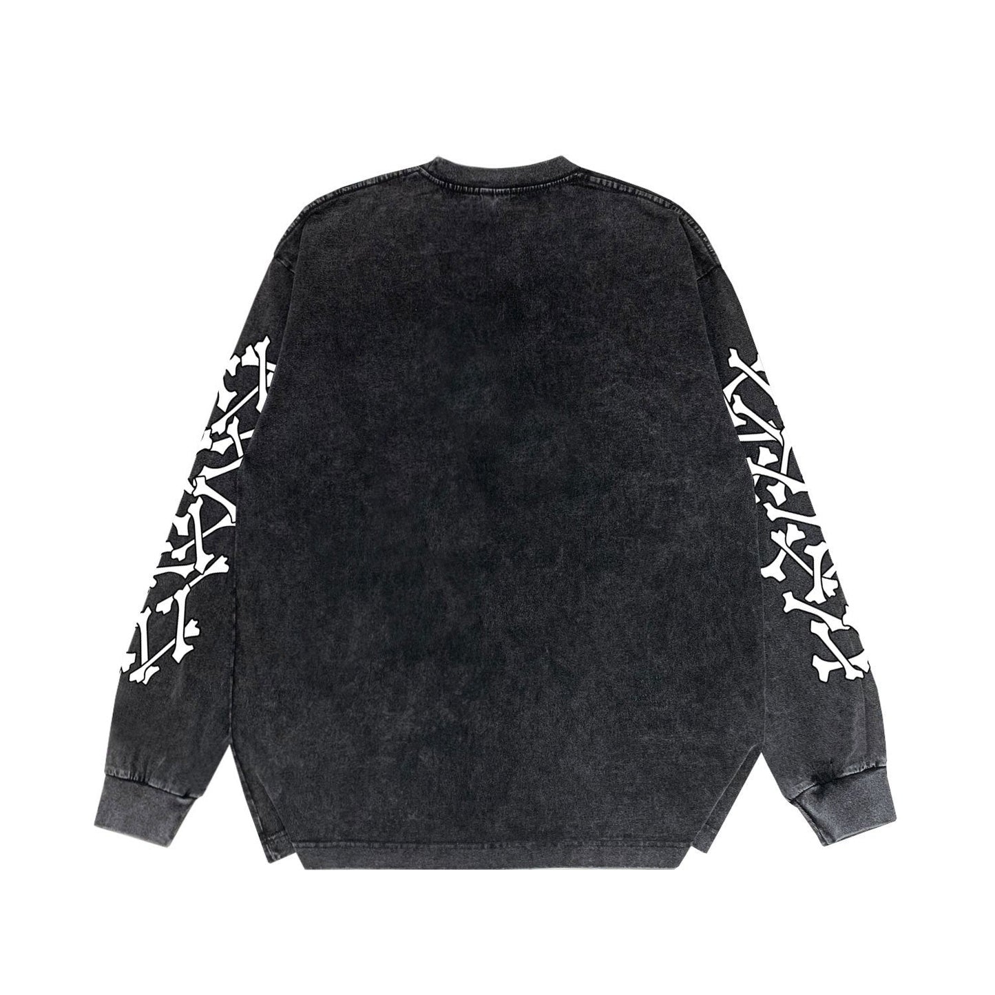 Amiri Long-Sleeved Shirtvintage Washed and Worn Vintage Long Sleeve T-shirt
