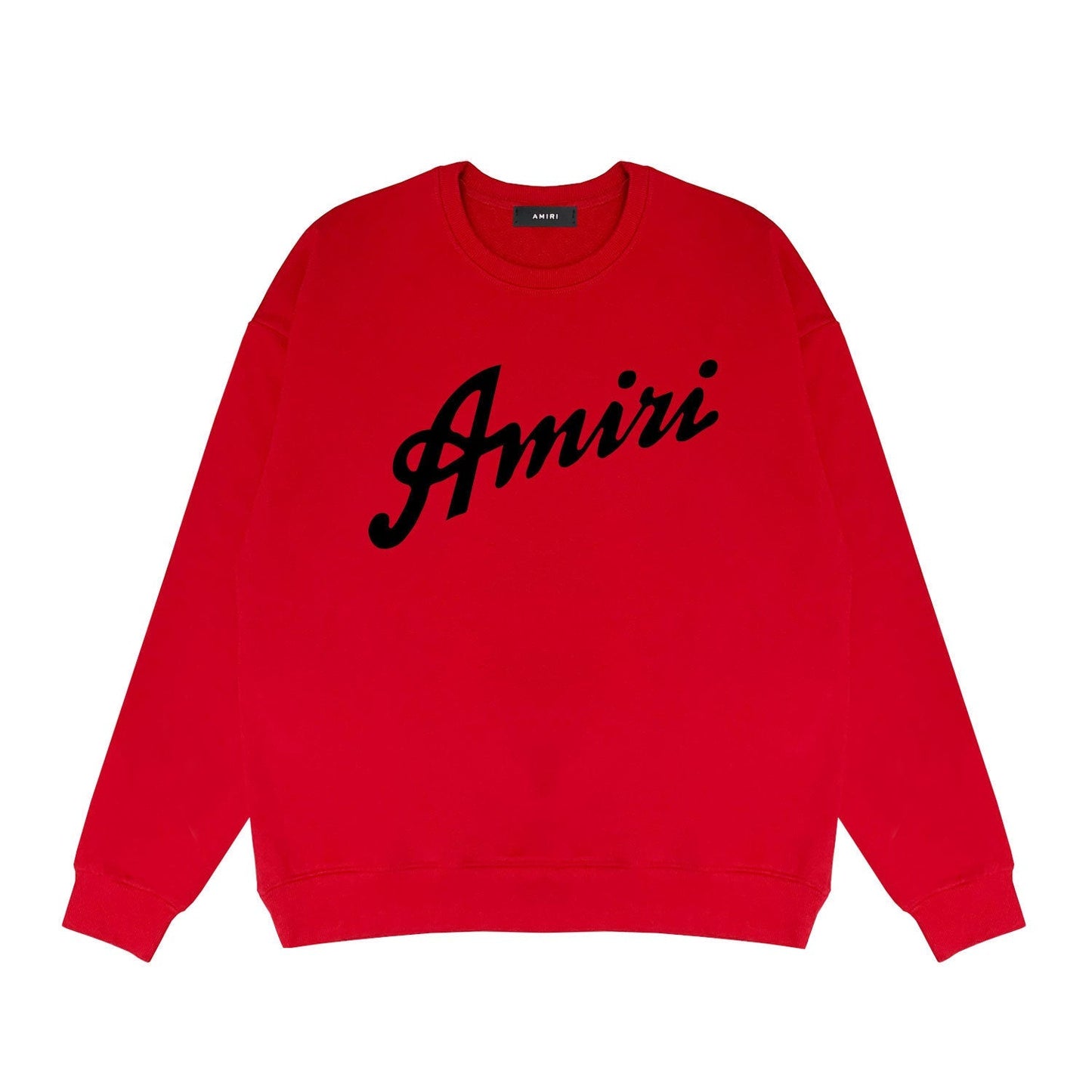 Amiri Long Sleeved Shirt Fashion Brand Crew Sweatshirts round Neck Sweater