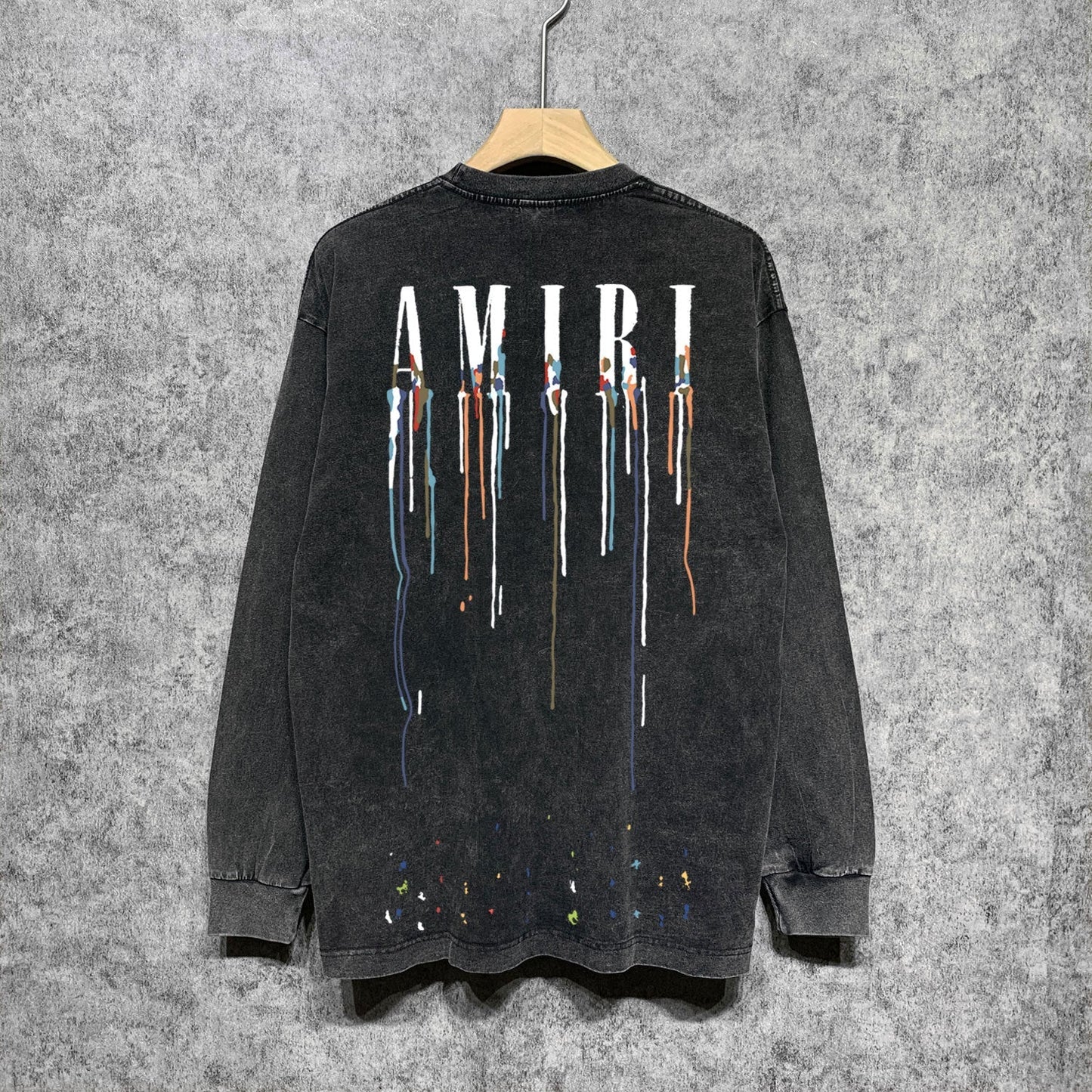 Amiri Long-Sleeve Shirt Vintage Long Sleeve T-shirt
