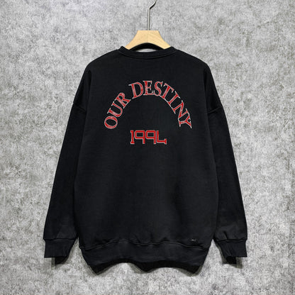 Amiri Long Sleeve Shirt Crew Sweatshirts Crew Neck Sweater