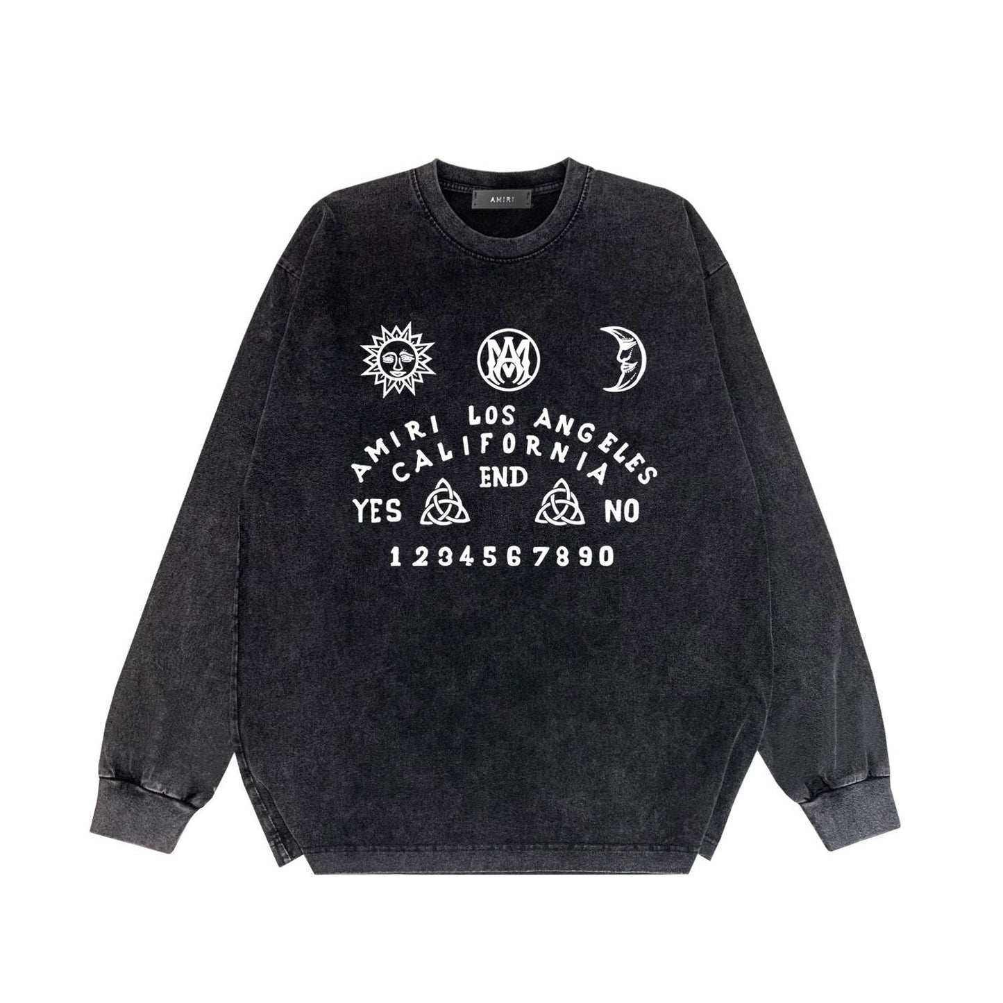 Amiri Long-Sleeve Shirt Vintage Long Sleeve T-shirt