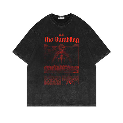 Attack Giant Washed Old Short Sleeve T-Shirt