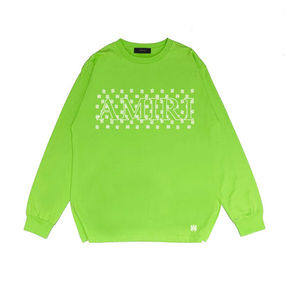 Amiri Long Sleeve Shirt Long Sleeve Long-Sleeved T-Shirt Blouse