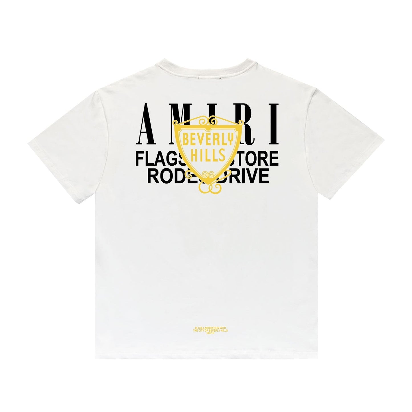 Amiri T Shirt Letter Printed round Neck